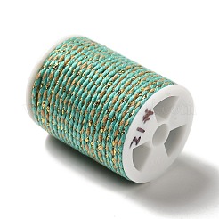 4-Ply Polycotton Cord with Metallic Thread&nbsp;OCOR-Z003-D109