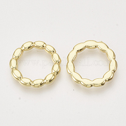 合金フレームコネクター  リング  ライトゴールド  19x2mm  内径：13mm&nbsp;LS-X-PALLOY-S121-219