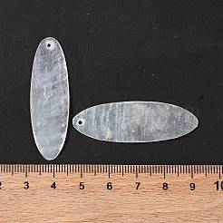 Natural Capiz Shell Pendants&nbsp;BSHE-S304-15