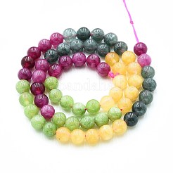 Natural Quartz Beads Strands&nbsp;G-N355-6mm-34