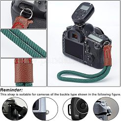 2Pcs 2 Style Nylon Camera Neck Straps & Wristlet Straps&nbsp;AJEW-NB0003-56B