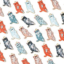 40Pcs 4 Colors Alloy Pendants&nbsp;FIND-CJ0002-01