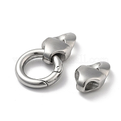 304ステンレス鋼スプリングゲートリング  ステンレス鋼色  43.5mm&nbsp;STAS-V008-29P
