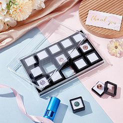 Plastic Diamond Storage Boxes Set&nbsp;CON-WH0092-69