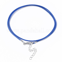 Waxed Cotton Cord Necklace Making&nbsp;MAK-S032-1.5mm-B06