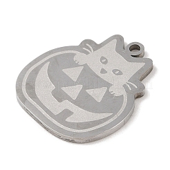 Non-Tarnish Halloween 201 Stainless Steel Pendants&nbsp;STAS-C095-15P