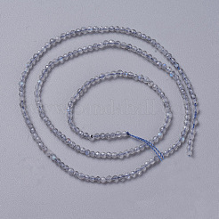 Natural Labradorite Beads Strands&nbsp;G-F596-43-3mm