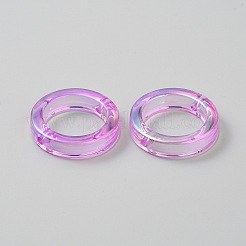 Plating Acrylic Beads&nbsp;MACR-WH0010-20B-03