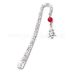 Christmas Theme Alloy Hook Bookmarks&nbsp;AJEW-JK00335