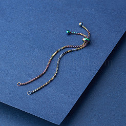 Stainless Steel Slider Bracelet/Bolo Bracelet Making&nbsp;MAK-CJ0002-02