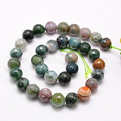 Natural Indian Agate Beads Strands&nbsp;X-G-G542-8mm-19