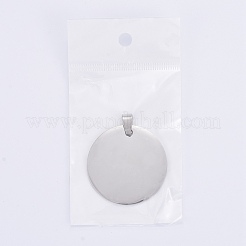 Tarnish Resistant 304 Stainless Steel Pendants&nbsp;STAS-I140-16S