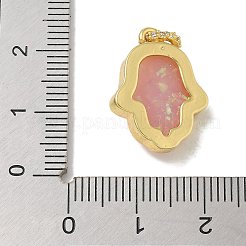 Rack Plating Brass Pendants&nbsp;KK-Q009-05G-03