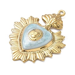 304 Stainless Steel Enamel Pendants&nbsp;STAS-Z200-04G-02
