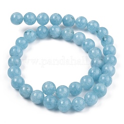 Natural White Jade Beads Strands&nbsp;G-B007-C04
