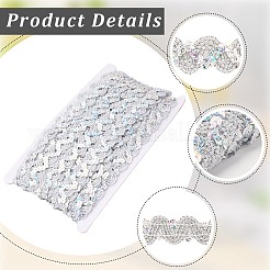 2Pcs Polyester Paillette Beads&nbsp;OCOR-CP0001-31B