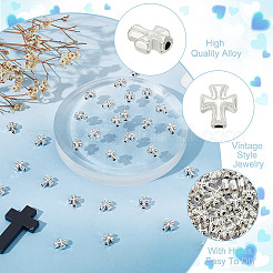 100Pcs Tibetan Style Alloy Beads&nbsp;FIND-HY0003-73