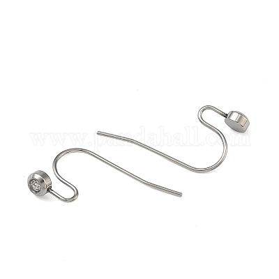 304 Stainless Steel Earring Hooks&nbsp;STAS-P237-14P-1