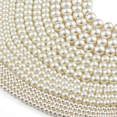 Glass Pearl Beads Strands Sets&nbsp;HY-TA0001-B-02-1