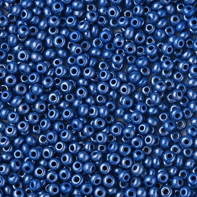 8/0 Czech Opaque Glass Seed Beads&nbsp;SEED-N004-003A-09-1