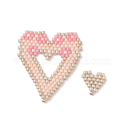2Pcs 2 Style Handmade MIYUKI Japanese Seed Beads&nbsp;PALLOY-MZ00027-1