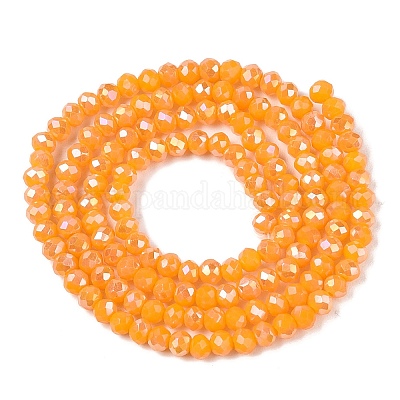 Electroplate Glass Beads Strands&nbsp;EGLA-A044-P2mm-B29-1