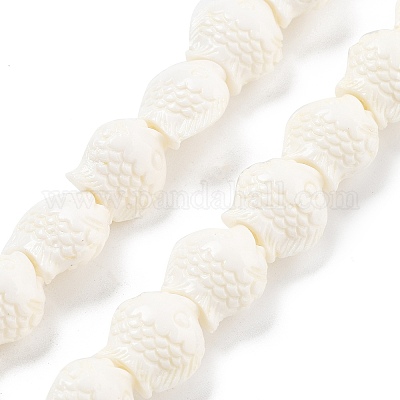 Synthetic Coral Carved Beads Strands&nbsp;CORA-C003-13B-03-1