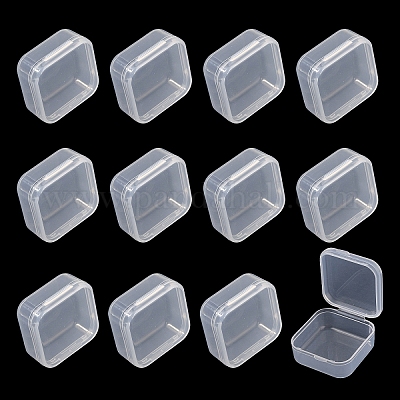 Transparent Plastic Bead Containers&nbsp;CON-YW0001-04-1