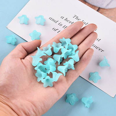 Transparent Acrylic Beads&nbsp;PLF018-13-1