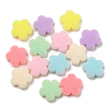 Flocky Acrylic Beads&nbsp;FIND-L014-04-1
