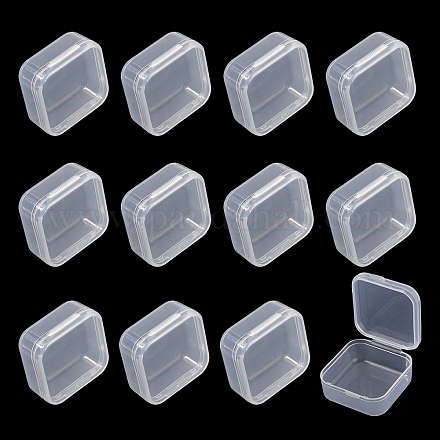 Transparent Plastic Bead Containers&nbsp;CON-YW0001-04-1