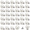 Iron Screws, with Plastic Imitation Pearl Beads, Round, Platinum, 15.5mm, Hole: 1.6mm, 40pcs