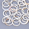 Freshwater Shell Linking Ring, Ring, Seashell Color, 24~25x1~1.5mm, Inner Diameter: 21~22mm