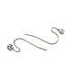 304 Stainless Steel Earring Hooks&nbsp;STAS-P237-14P-2