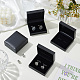 Plastic Cufflink Storage Gift Boxes&nbsp;CON-WH0115-07-4