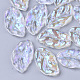 Transparent Glass Pendants&nbsp;EGLA-T022-02-1