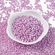 ガラスシードビーズ  セイロン  ラウンド  ミディアム蘭  8/0  3mm  穴：1mm  約10000個/ポンド&nbsp;SEED-A011-3mm-155-1