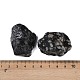 Raw Rough Natural Snowflake Obsidian Beads&nbsp;G-C140-08-3