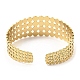 304 Stainless Steel Cuff Bangles&nbsp;BJEW-P302-14G-3