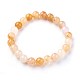 Natural Topaz Jade Beads Stretch Bracelets&nbsp;BJEW-F380-01-B07-6