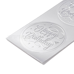 Self Adhesive Gold Foil Embossed Stickers&nbsp;DIY-XCP0002-15C