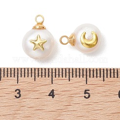 3Pcs 3 Styles Natural Cultured Freshwater Pearl Pendants&nbsp;PALLOY-JF05216