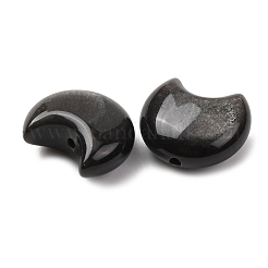 Natural Silver Sheen Obsidian Beads&nbsp;G-Z156-A01
