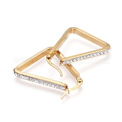 304 Stainless Steel Hoop Earrings&nbsp;EJEW-F188-04G