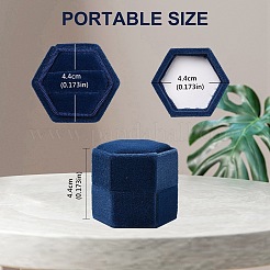 Velvet Ring Boxes&nbsp;VBOX-GF0001-02C