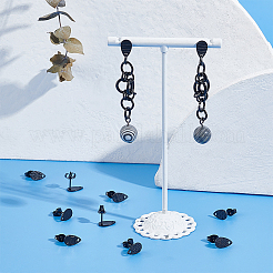 24Pcs 6 Style 304 Stainless Steel Stud Earring Findings&nbsp;STAS-UN0040-29