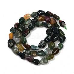 Natural Indian Agate Beads Strands&nbsp;G-Q060-D08-02