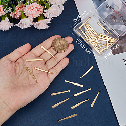 40Pcs 201 Stainless Steel Pendants&nbsp;STAS-BBC0002-58