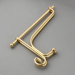 Folding Iron Display Easels for Decorative Plates Photo Frames&nbsp;AJEW-WH0609-543B