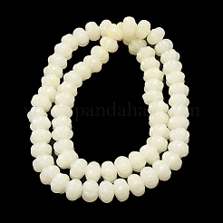 Opaque Normal Glass Beads&nbsp;GLAA-G106-02A-NA01